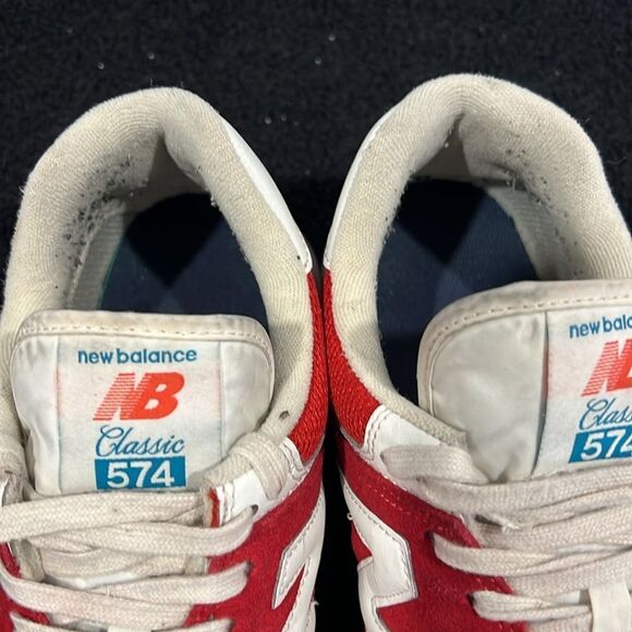 🔥🔥 NEW BALANCE Classic 574 Sneakers “Rainbow Pack” Men Sz 9.5 - EXCELLENT - Picture 10 of 16